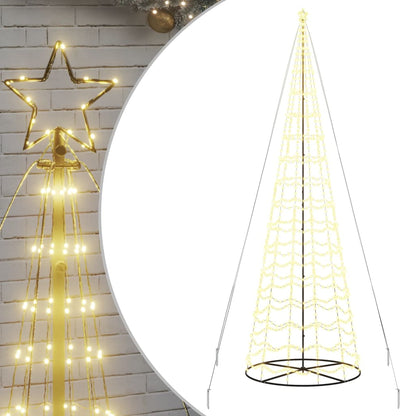 LED Christmas Tree 570 LEDs Warm White 500 cm