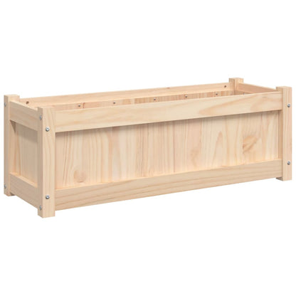 Garden Planters Solid Wood Pine Natural pine 2