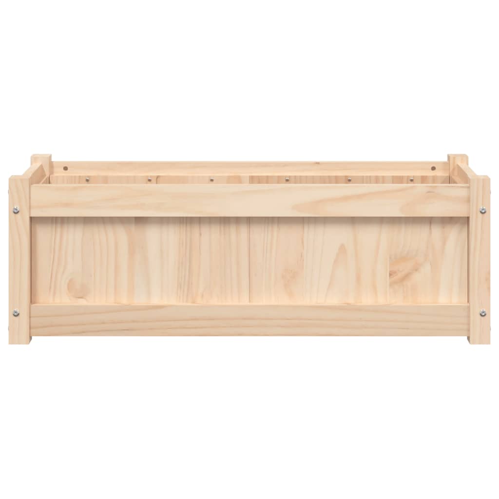 Garden Planters Solid Wood Pine Natural pine 2