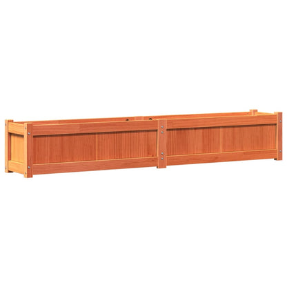 Garden Planters Solid Wood Pine Brown pine 1