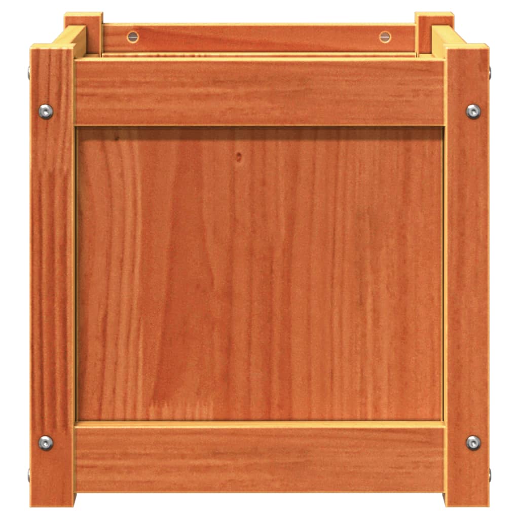 Garden Planters Solid Wood Pine Brown pine 2