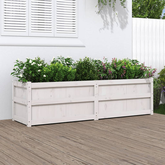 Garden Planter 180x50x50 cm Solid Wood Douglas White pine