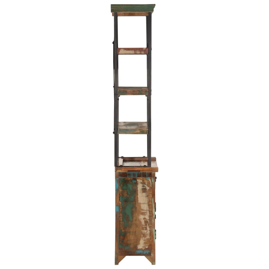 vidaXL Highboard 55x30x180 cm Solid Wood Reclaimed 3