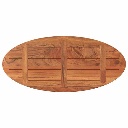Table Top 140x50x3.8 cm Oval Solid Wood Mango Thickness 38 mm Acacia wood(natural) 100 cm 40 cm