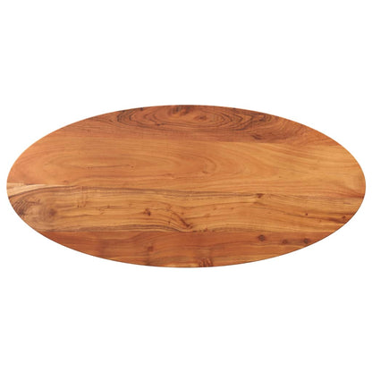 Table Top 140x50x3.8 cm Oval Solid Wood Mango Thickness 38 mm Acacia wood(natural) 140 cm 50 cm