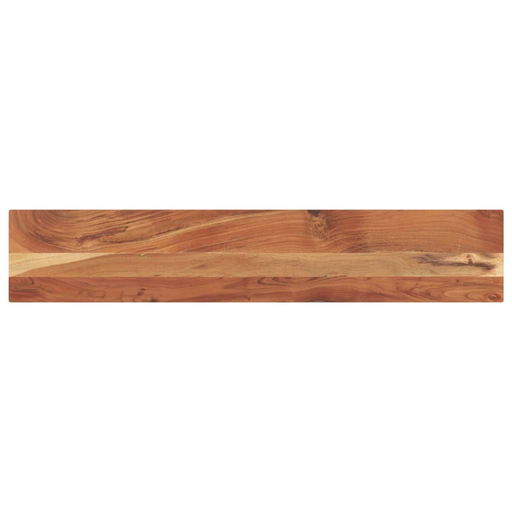 Table Top 40x20x3.8 cm Rectangular Solid Wood Acacia Thickness 38 mm Acacia wood(natural) 160 cm