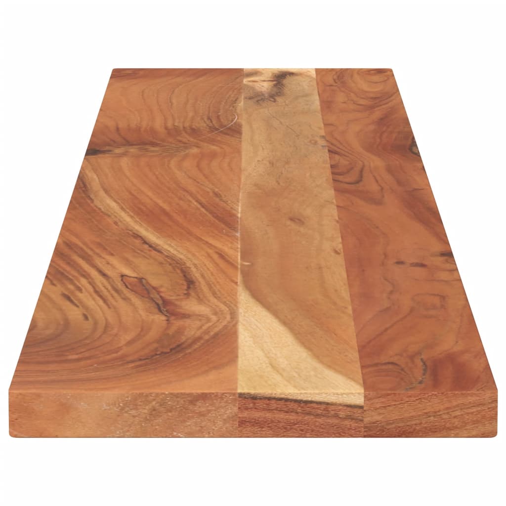 Table Top 40x20x3.8 cm Rectangular Solid Wood Acacia Thickness 38 mm Acacia wood(natural) 160 cm