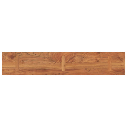 Table Top 40x20x3.8 cm Rectangular Solid Wood Acacia Thickness 38 mm Acacia wood(natural) 160 cm