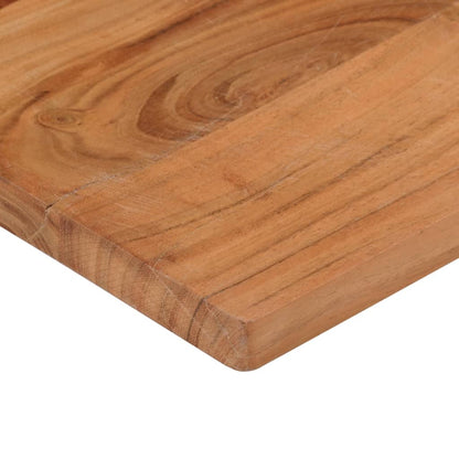 Table Top 40x20x3.8 cm Rectangular Solid Wood Acacia Thickness 38 mm Acacia wood(natural) 160 cm