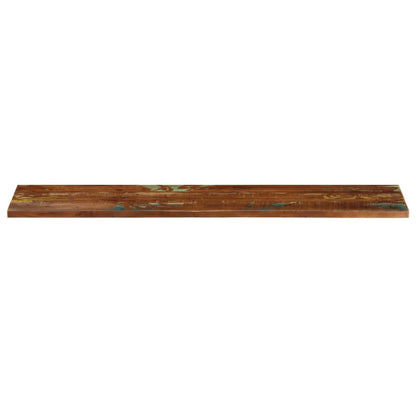 Table Top 40x20x3.8 cm Rectangular Solid Wood Reclaimed Thickness 38 mm Reclaimed wood(multicolour) 180 cm