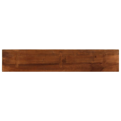 Table Top 40x20x3.8 cm Rectangular Solid Wood Reclaimed Thickness 38 mm Reclaimed wood(multicolour) 180 cm