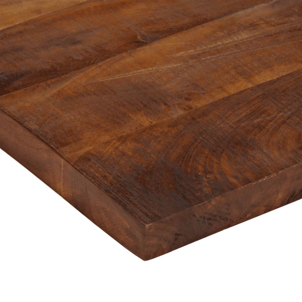 Table Top 70x70x2.5 cm Square Solid Wood Reclaimed Thickness 25 mm Reclaimed wood(natural) 80 cm