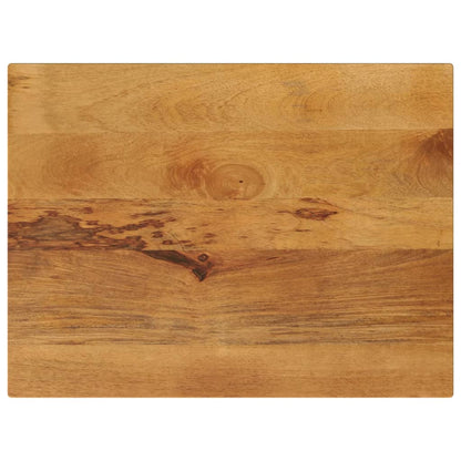 Table Top 60x60x2.5 cm Square Solid Wood Mango Thickness 25 mm Mango wood(oak finish) 90 cm