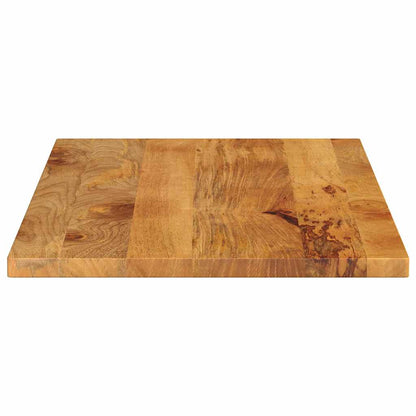 Table Top 60x60x2.5 cm Square Solid Wood Mango Thickness 25 mm Mango wood(oak finish) 100 cm