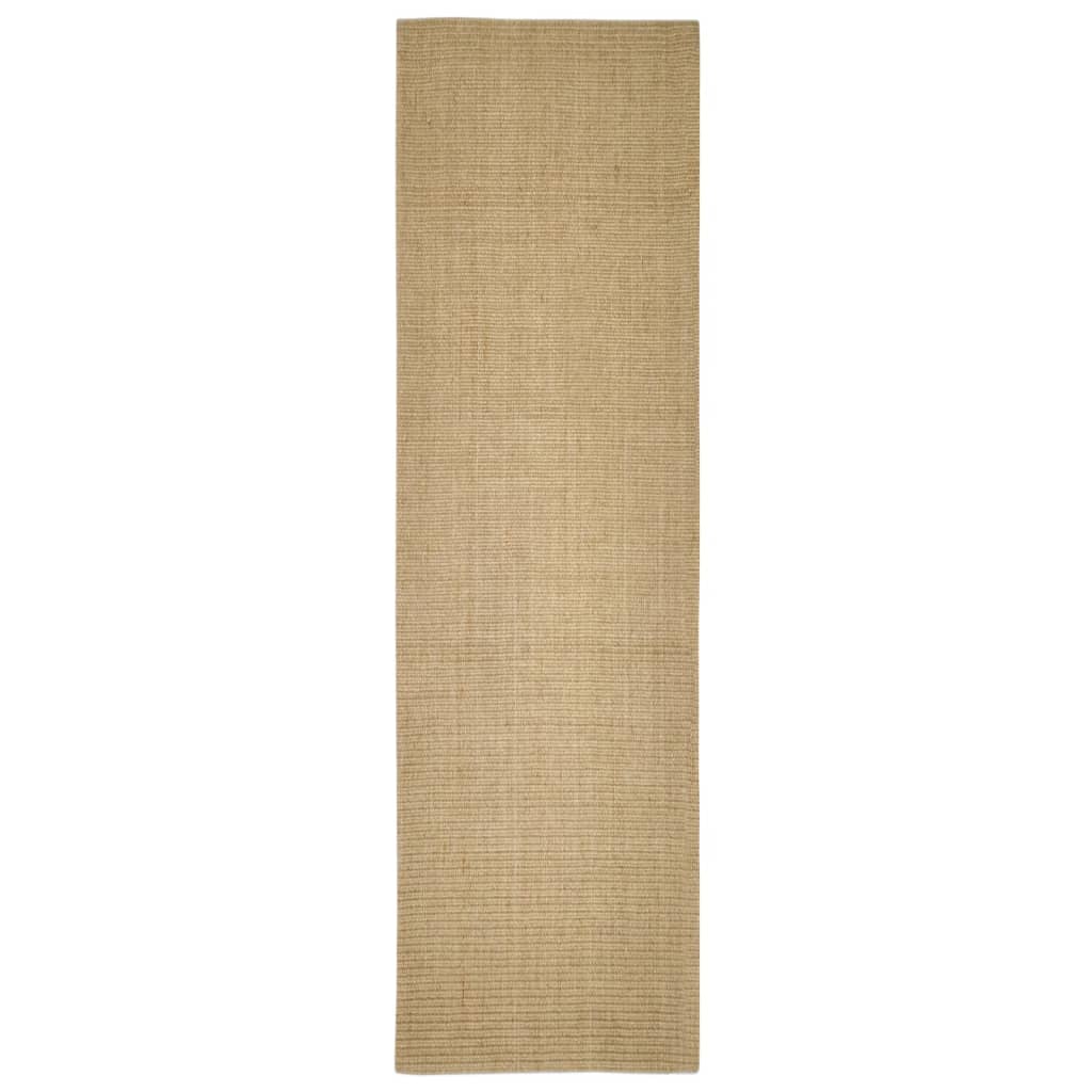 vidaXL Sisal Rug for Scratching Post 100x350 cm 2