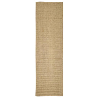 vidaXL Sisal Rug for Scratching Post 100x350 cm 2