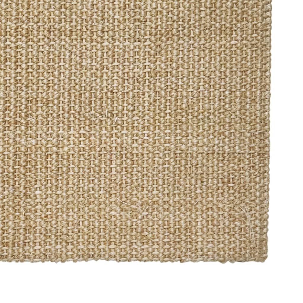 vidaXL Sisal Rug for Scratching Post 100x350 cm 3