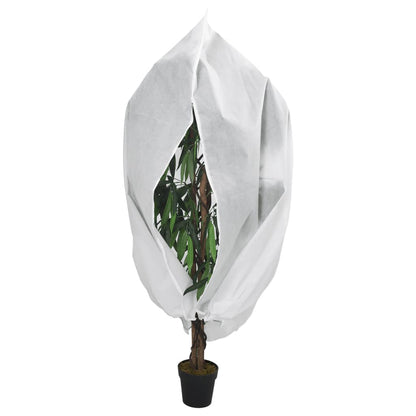 vidaXL Plant Fleece Covers with Zip 10 pcs 70 g/m² 3,93x3 m 2