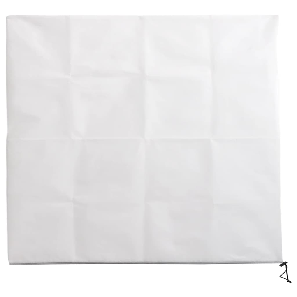 vidaXL Plant Fleece Covers with Zip 10 pcs 70 g/m² 3,93x3,5 m 3