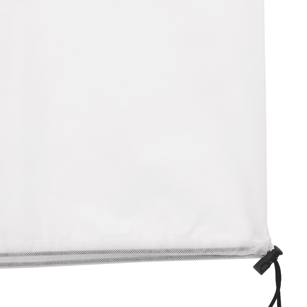 vidaXL Plant Fleece Covers with Zip 10 pcs 70 g/m² 3,93x3,5 m 6