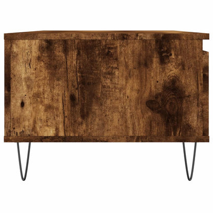 Coffee Table 90x50x36,5 cm Engineered Wood Smoked oak
