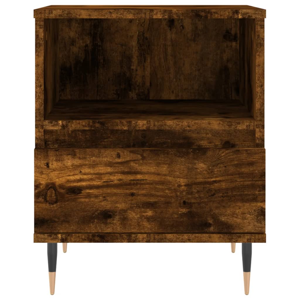 Bedside Cabinet 40x35x50 cm Engineered Wood Smoked oak