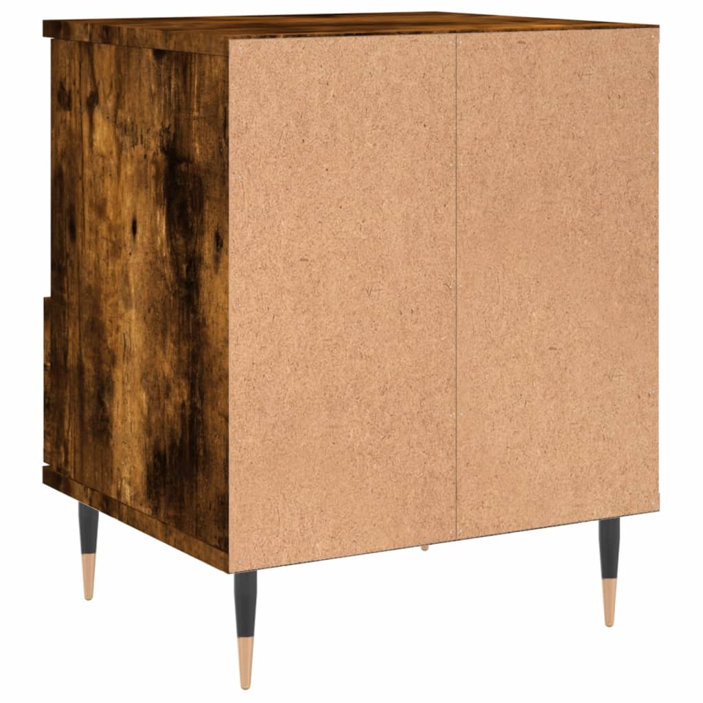 Bedside Cabinet 40x35x50 cm Engineered Wood Smoked oak