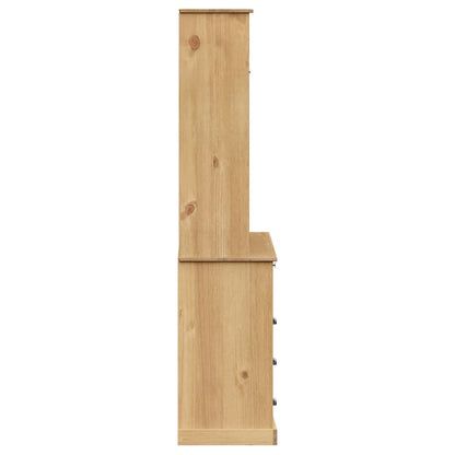 vidaXL Highboard "VIGO" 80x40x176 cm Solid Wood Pine 6