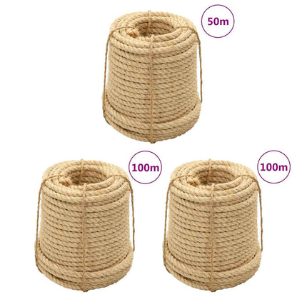 vidaXL Sisal Ropes 3 pcs 14 mm 1