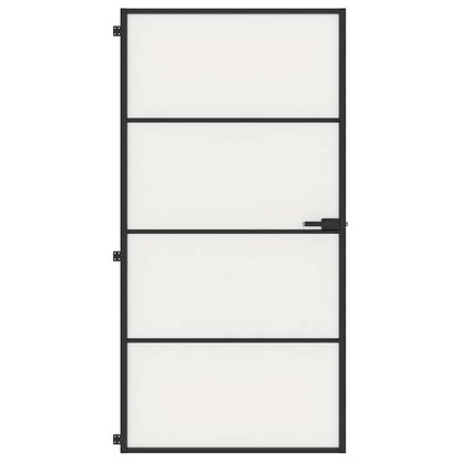 vidaXL Interior Door Slim Black 102.5x201.5 cm 3