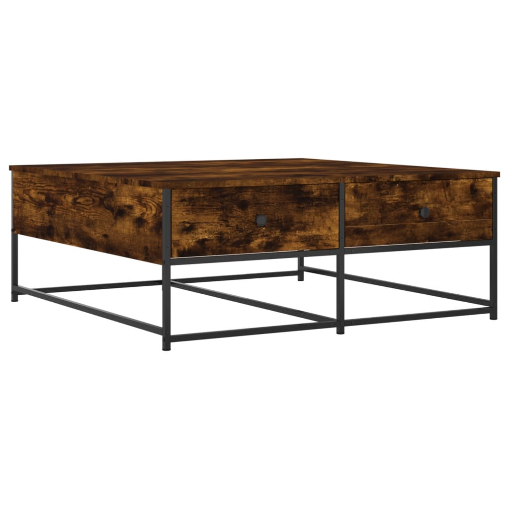 Coffee Table Engineered Wood Smoked oak
