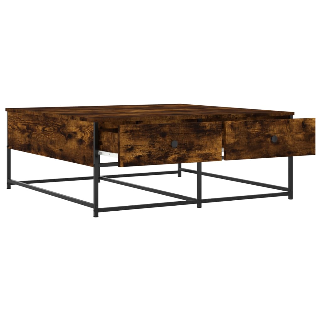 Coffee Table Engineered Wood Smoked oak