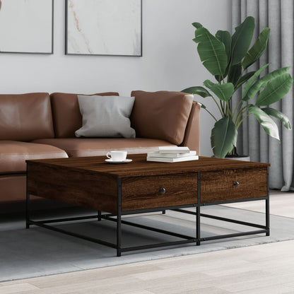 Coffee Table Engineered Wood Brown oak
