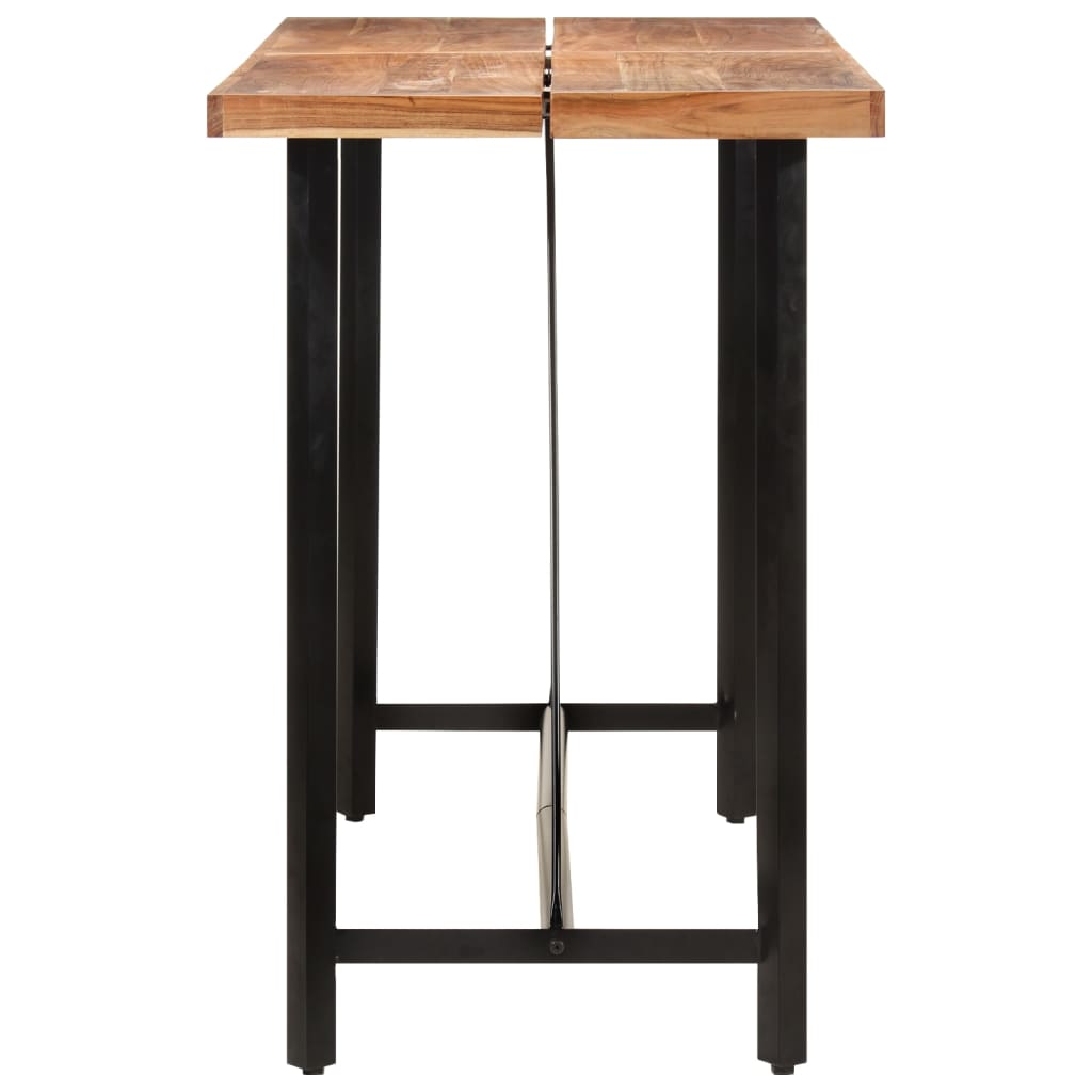 Bar Table Solid Acacia Wood 150 cm 70 cm (356371)