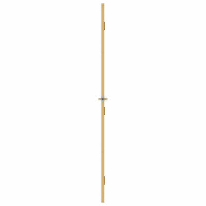 vidaXL Interior Door Slim Golden 93x201,5 cm Tempered Glass and Aluminium 5