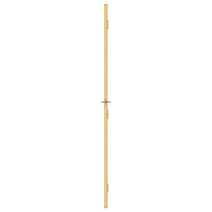 vidaXL Interior Door Slim Golden 93x201,5 cm Tempered Glass and Aluminium 5