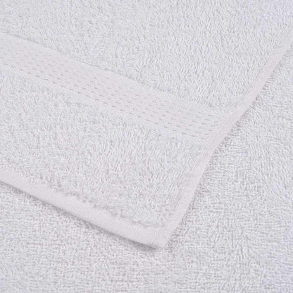 vidaXL Towels "FROGN" 25 pcs White 100x200 cm 360 gsm 6