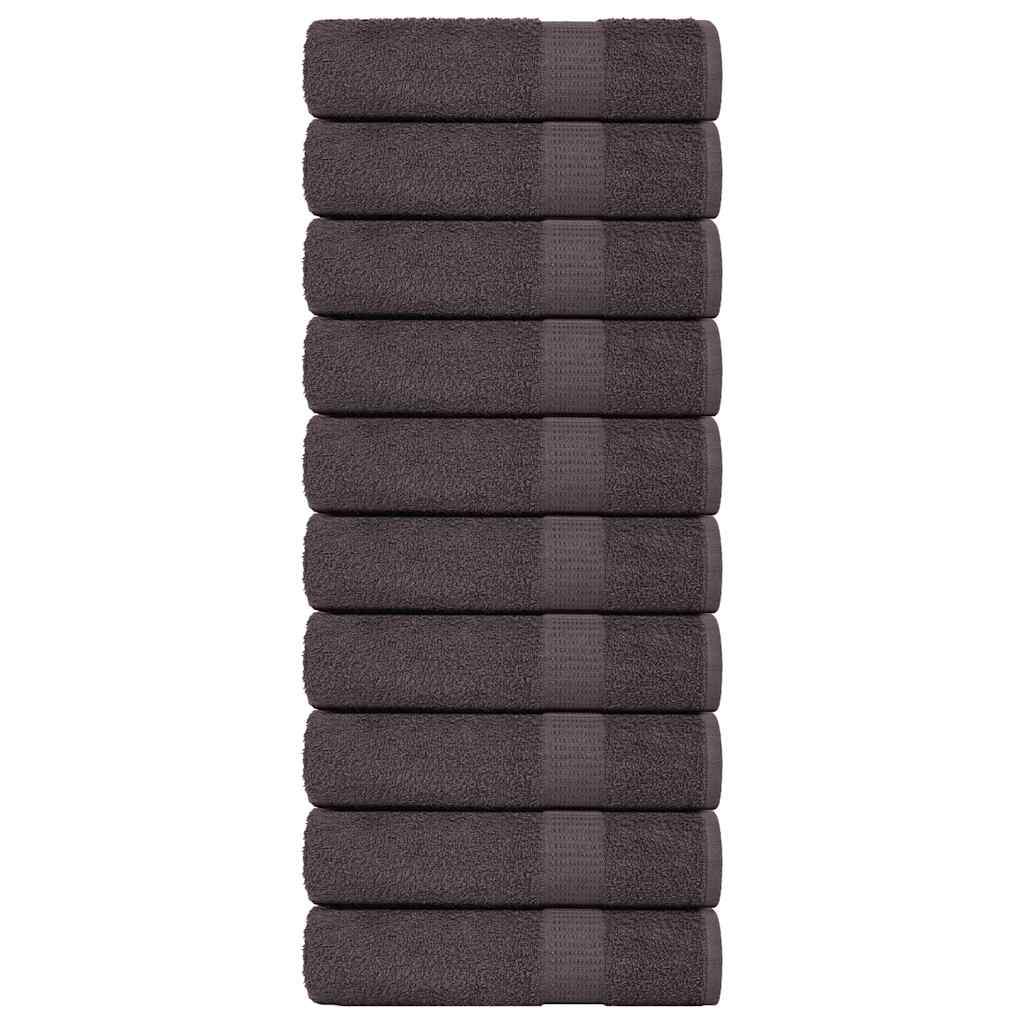 Bath Towels "FROGN" 100x150 cm 360 gsm 10 pcs Anthracite
