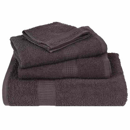 Bath Towels "FROGN" 100x150 cm 360 gsm 10 pcs Anthracite