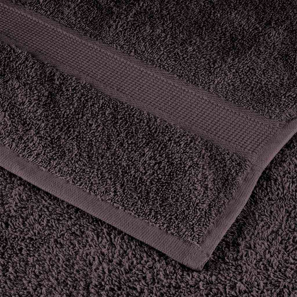 Bath Towels "FROGN" 100x150 cm 360 gsm 10 pcs Anthracite