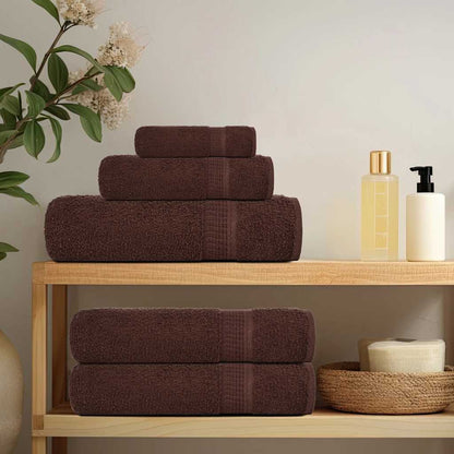 Bath Towels "FROGN" 100x150 cm 360 gsm 10 pcs Brown