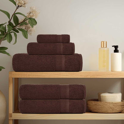 Sauna Towels "FROGN" 80x200 cm 360 gsm 4 pcs Brown
