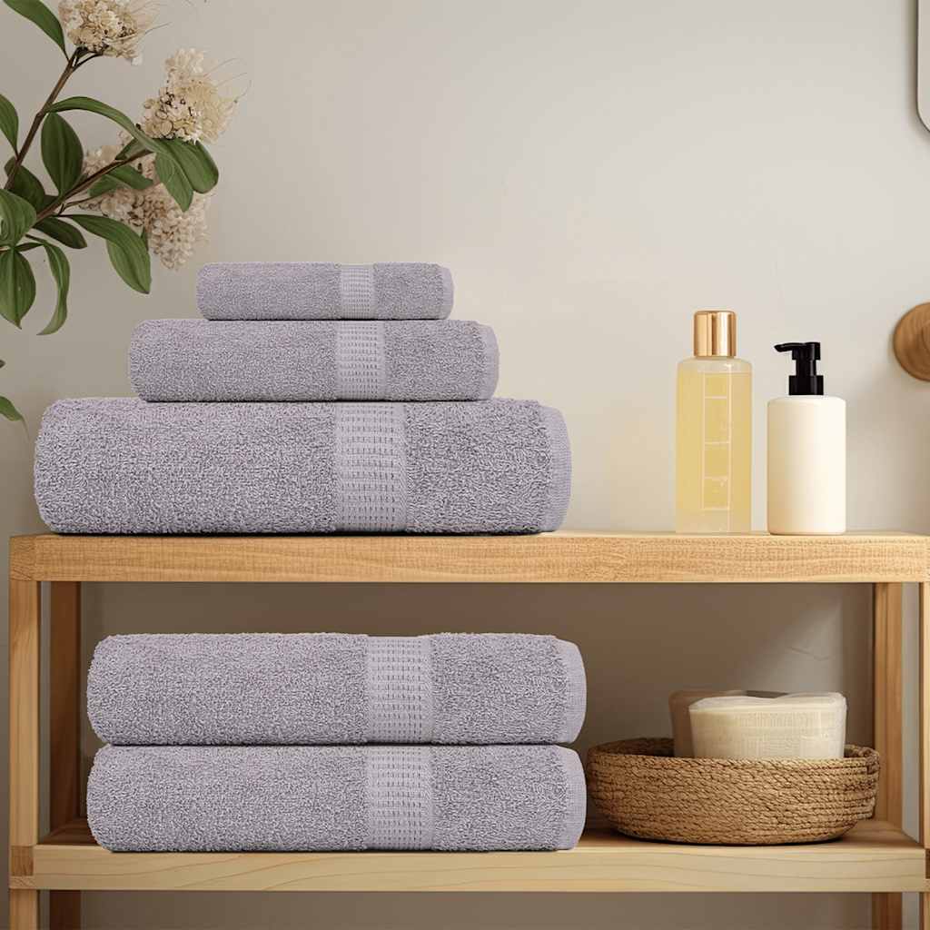 Bath Towels "FROGN" 100x150 cm 360 gsm 10 pcs Grey