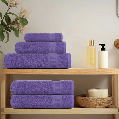 Hand Towels "FROGN" 50x100 cm 360 gsm 10 pcs Purple