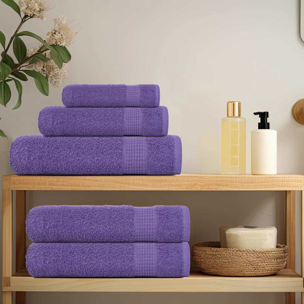 Bath Towels "FROGN" 100x150 cm 360 gsm 10 pcs Purple