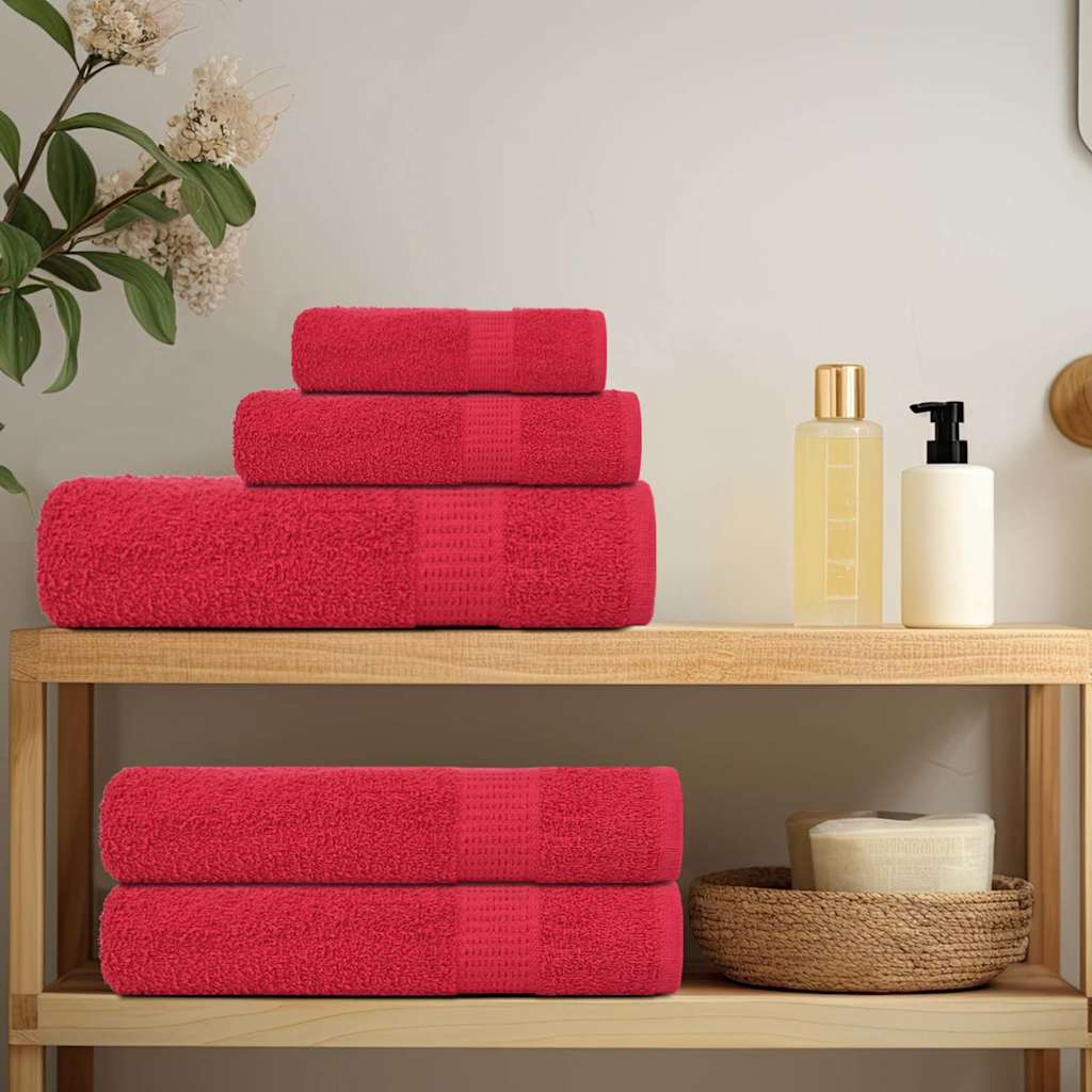 Towels "FROGN" 100x200 cm 360 gsm 2 pcs Red