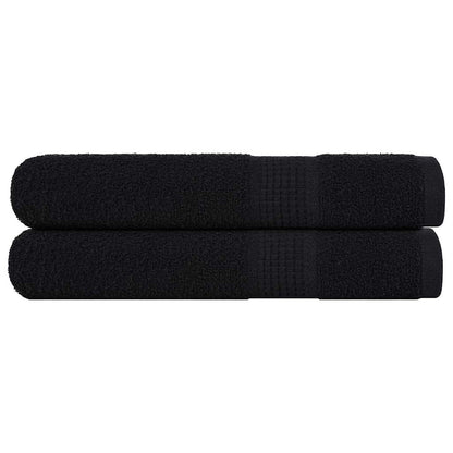 Towels "FROGN" 100x200 cm 360 gsm 2 pcs Black