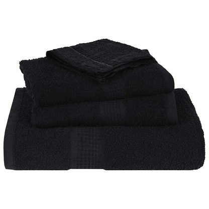 Towels "FROGN" 100x200 cm 360 gsm 2 pcs Black