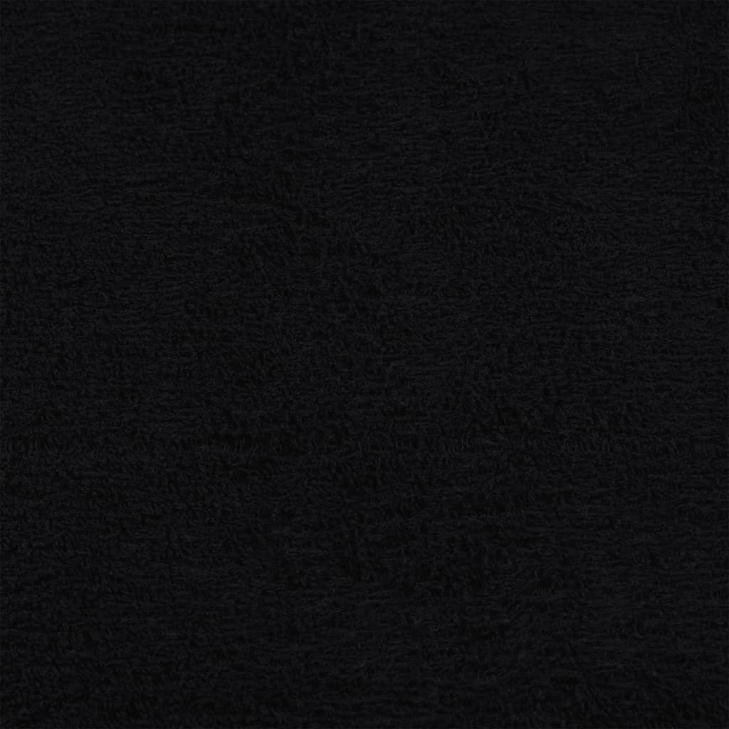 Towels "FROGN" 100x200 cm 360 gsm 2 pcs Black