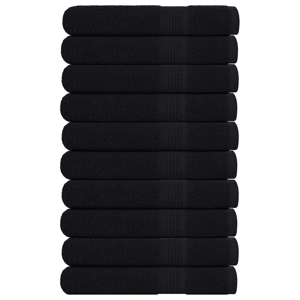 Towels "FROGN" 100x200 cm 360 gsm 10 pcs Black